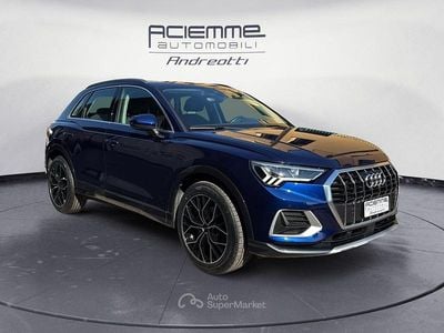 Usata Audi Q3 Advanced 150 CV (110 kW) 2022 Blu/azzurro SUV