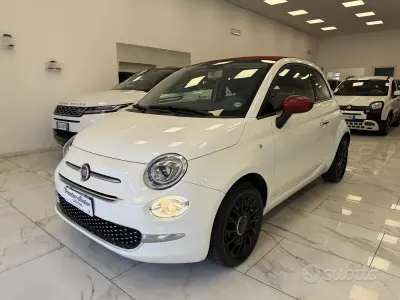 Usata Fiat 500C Lounge 69 CV (50 kW) 2017 Bianco Cabrio