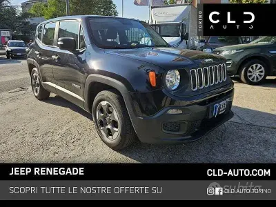 Usata Jeep Renegade Sport 95 CV (69 kW) 2017 Nero SUV