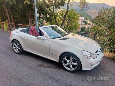 Brugt Mercedes SLK200 163 HK (119 kW) 2006 Hvid Cabriolet