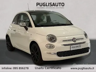 Usata Fiat 500 Lounge 69 CV (50 kW) 2017 Bianco Berlina