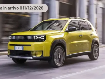 Nuova Fiat Grande Panda La Prima 101 CV (74 kW) 2025 Argento Utilitaria