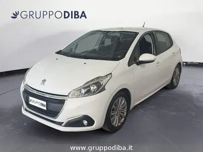 Usata Peugeot 208 Access 82 CV (60 kW) 2017 Bianco Utilitaria