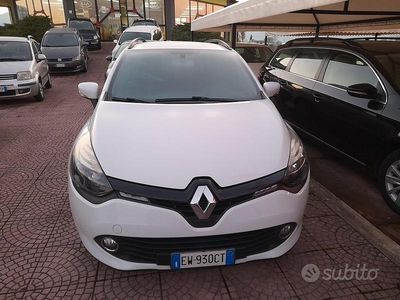 Usata Renault Clio GrandTour 75 CV (55 kW) 2014 Bianco Station wagon