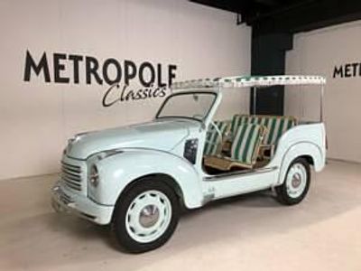 Usata Fiat 500 18 CV (13 kW) 1952 Verde Cabrio
