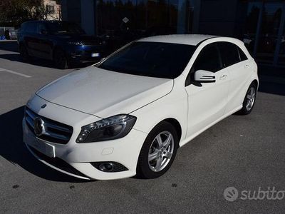 Usata Mercedes A180 Executive 109 CV (80 kW) 2015 Bianco Berlina
