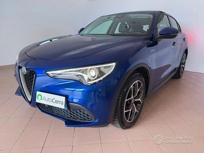 Usata Alfa Romeo Stelvio 190 CV (139 kW) 2021 Blu SUV