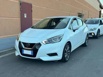 Usata Nissan Micra Visia 90 CV (66 kW) 2017 Bianco Utilitaria