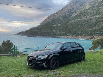 Usata Audi A3 Sport 150 CV (110 kW) 2018 Nero Berlina