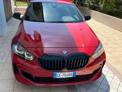 Usata BMW 128 M Performance 265 CV (194 kW) 2021 Rosso Utilitaria