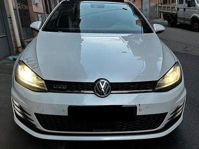 Usata VW Golf VII GTD 184 CV (135 kW) 2015 Bianco Berlina