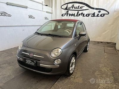 Begagnad Fiat 500C Lounge 69 HK (50 kW) 2016 Grå Cab