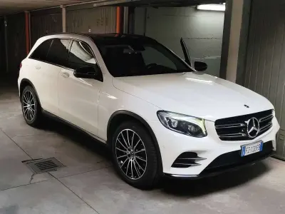 Käytetty Mercedes GLC220 Premium 170 HP (125 kW) 2019 Valkoinen Katumaasturi