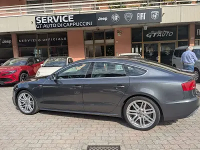 Usata Audi A5 Sportback S-Line 190 CV (139 kW) 2017 Grigio Utilitaria