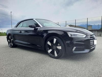 Usata Audi A5 Cabriolet Sport 190 CV (139 kW) 2017 Nero Cabrio
