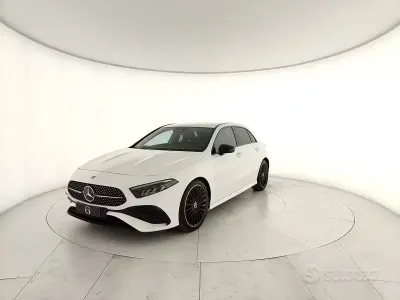 Usata Mercedes A200 Advanced Plus 163 CV (119 kW) 2023 Bianco Berlina
