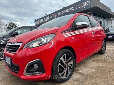Usata Peugeot 108 Active 69 CV (50 kW) 2018 Rosso Utilitaria