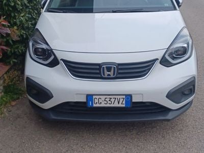 Usata Honda Jazz Hybrid 98 CV (72 kW) 2022 Bianco Utilitaria