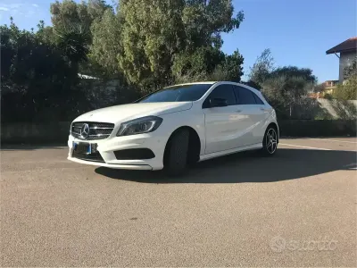 Käytetty Mercedes A200 136 HP (100 kW) 2013 Valkoinen Sedan