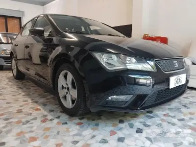 Usata Seat Leon Style 115 CV (84 kW) 2017 Nero Berlina