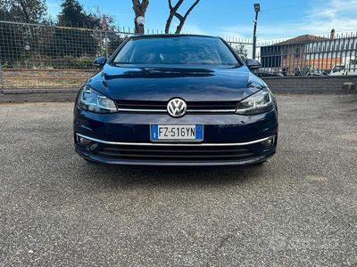 Usata VW Golf VII 150 CV (110 kW) 2018 Blu Berlina