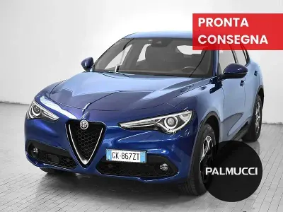 Usata Alfa Romeo Stelvio Business 190 CV (139 kW) 2022 Blu SUV