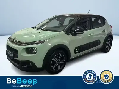 Begagnad Citroën C3 PureTech 82 HK (60 kW) 2018 Grön Halvkombi