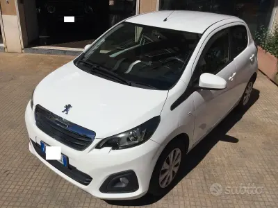 Usata Peugeot 108 Allure 72 CV (52 kW) 2018 Bianco Berlina