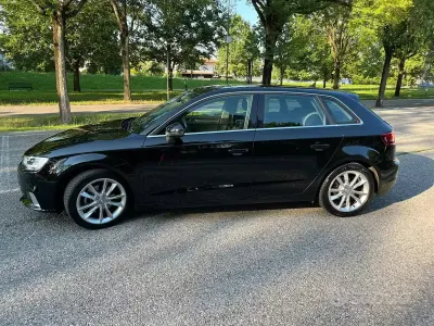 Usata Audi A3 Sport 110 CV (80 kW) 2017 Nero Berlina