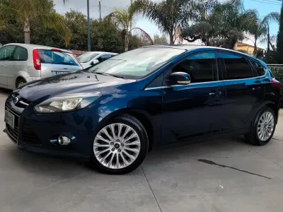 Brugt Ford Focus Titanium 115 HK (84 kW) 2012 Blå Sedan