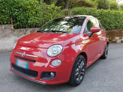 Usata Fiat 500 Sport 69 CV (50 kW) 2015 Rosso Utilitaria