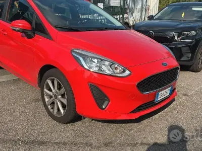 Usata Ford Fiesta Titanium 75 CV (55 kW) 2020 Rosso Utilitaria