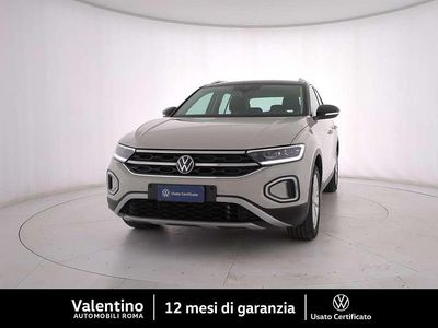 Usata VW T-Roc Style 110 CV (80 kW) 2022 Beige SUV