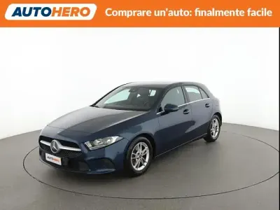 Usata Mercedes A180 Executive 136 CV (100 kW) 2019 Blu Berlina