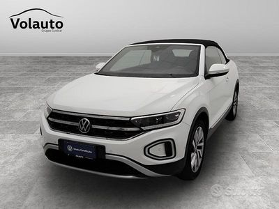 Usata VW T-Roc Cabriolet Style 150 CV (110 kW) 2022 Bianco Cabrio