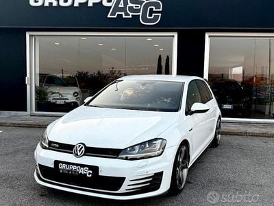 Usata VW Golf VII GTD 184 CV (135 kW) 2017 Bianco Berlina