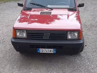 Usata Fiat Panda 2002 Rosso Utilitaria