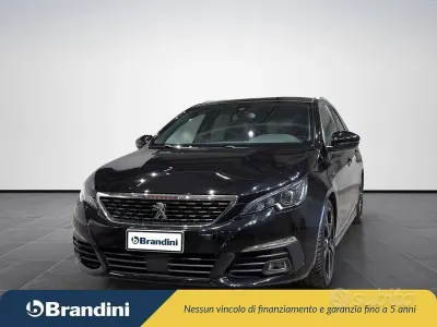 Usata Peugeot 308 SW GT-line 120 CV (88 kW) 2018 Nero Station wagon