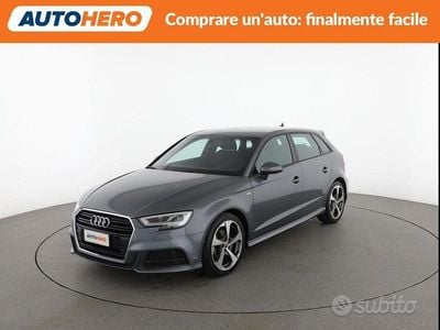 Usata Audi A3 115 CV (84 kW) 2019 Grigio Berlina