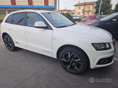 Usata Audi Q5 170 CV (125 kW) 2010 Bianco pastello SUV