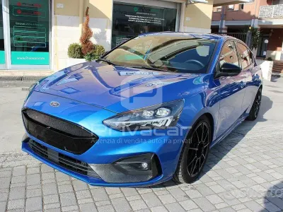 Usata Ford Focus ST-Line 150 CV (110 kW) 2018 Blu Utilitaria