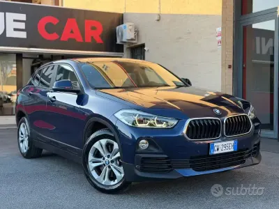 Begagnad BMW X2 Advantage 192 HK (141 kW) 2019 Blå SUV