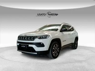 Usado Jeep Compass Limited 131 CV (96 kW) 2022 Blanco SUV