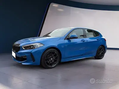 Usata BMW 118 M Sport 150 CV (110 kW) 2021 Blu Utilitaria