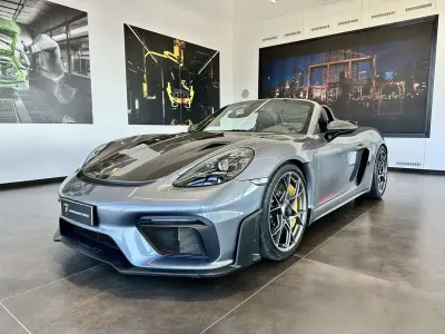 Usata Porsche 718 Spyder RS 500 CV (367 kW) 2024 Grigio vanadio met. Cabrio