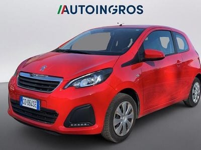 Usata Peugeot 108 Active 72 CV (52 kW) 2020 Rosso Utilitaria