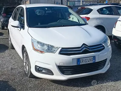 Usata Citroën C4 92 CV (67 kW) 2013 Bianco Berlina
