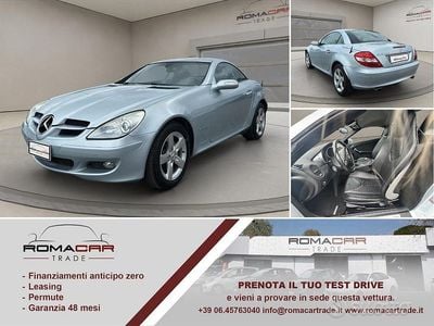Grigio met Usata 2004 Mercedes SLK200 Edition Cabrio | 12.480 € (Buon prezzo)