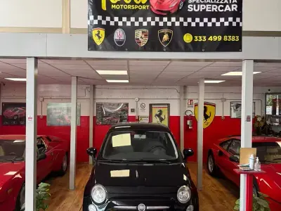 Usata Fiat 500 Lounge 69 CV (50 kW) 2012 Nero Berlina