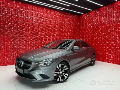 Usata Mercedes CLA200 Executive 136 CV (100 kW) 2014 Grigio Coupé